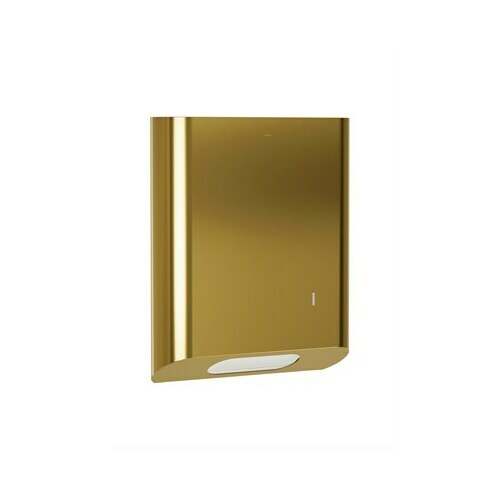 Bradley 2B1-110000-BR Brushed Brass Medium Capacity Surface-Mounted Towel Dispenser
