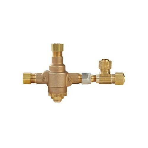 Bradley S59-4100BY Navigator Thermostatic Mixing Valve, 3/8