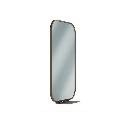Bradley 7B1-2018300-BZ Brushed Bronze 18x30 Frame Mirror with Shelf
