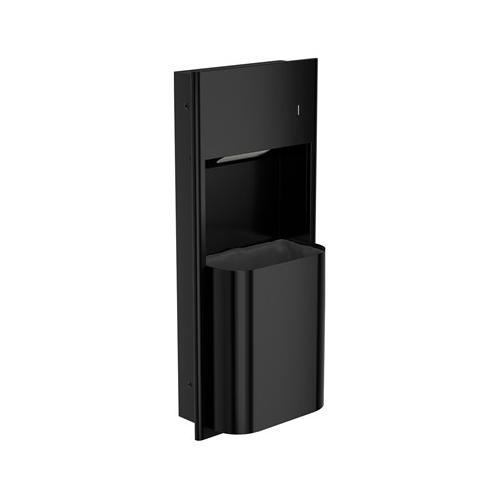Bradley 2B5-003400-BB Elvari Recessed Towel Dispenser/Waste Receptacle