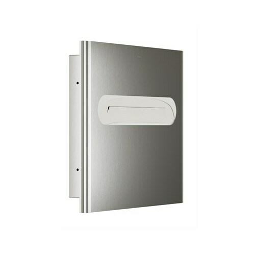 Bradley 5B1-003600-BS Recessed Large Capacity Seat Cover Dispenser, Brushed Stainless