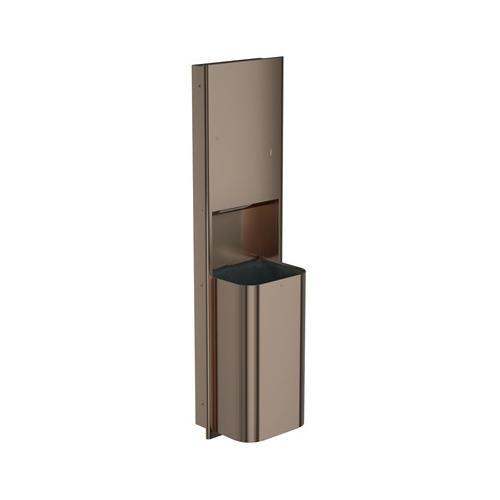 Bradley 2B5-003600-BZ Elvari Recessed Towel Dispenser/Waste Receptacle