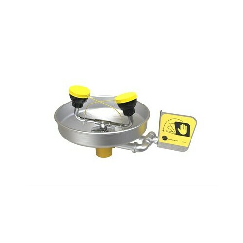 Bradley S19-222B Wall-Mounted Eye/Facewash, SS Bowl