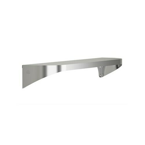 Bradley 7B2-0052400 Elvari Shelf, Stainless Satin, 20 Gauge, 5 X 24