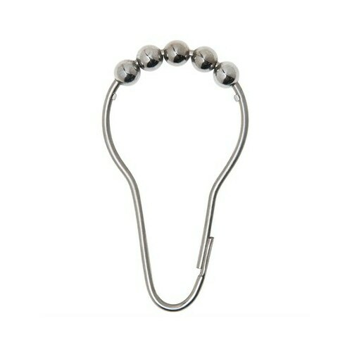 Bradley 9540-000000 Shower Curtain Hook with Rollers