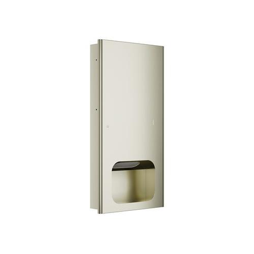 Bradley 2B1-003600-BN Elvari Surface-Mounted Recessed Towel Dispenser