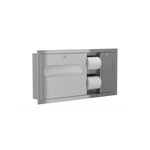 Bradley 5961-110000 Horizontal Combi Unit RH, Surface ADA Compliant