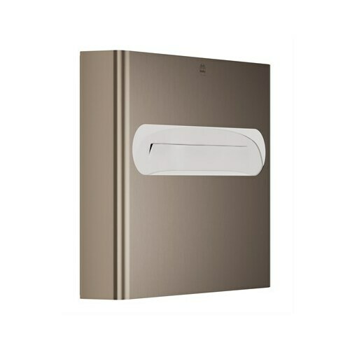 Bradley 5B1-113600-BZ Brushed Bronze Large Capacity Surface-Mounted Seat Cover Dispenser