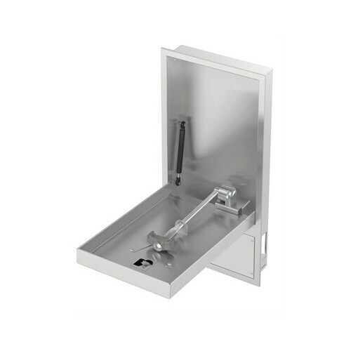 Bradley S19294HBD Concealed Cabinet-Mount Eyewash with Daylight Drain