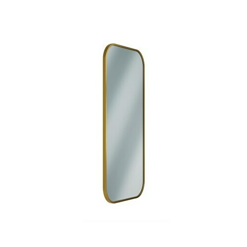 Bradley 7B1-0018360-BR Brushed Brass Frame Mirror, 18