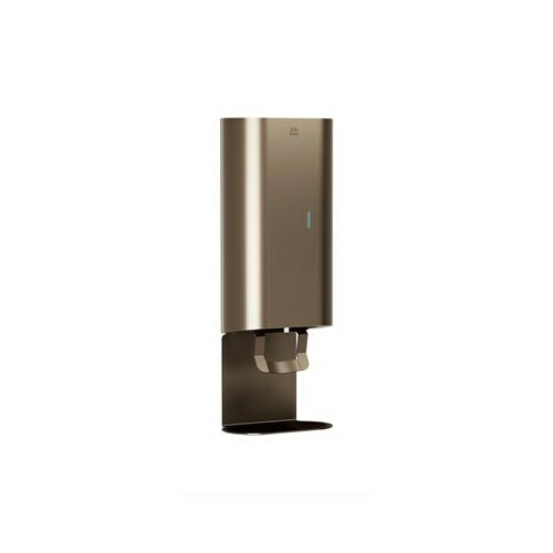 Bradley 6B1-110073T-BZ Brushed Bronze Foam Soap Dispenser with Drip Tray, 40oz
