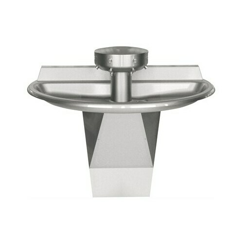 Bradley S93-675 Washfountain Sentry SS 54in-Semi-Circle