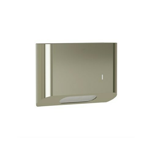Bradley 2B1-113400-BN Brushed Nickel Small Capacity Surface-Mounted Towel Dispenser