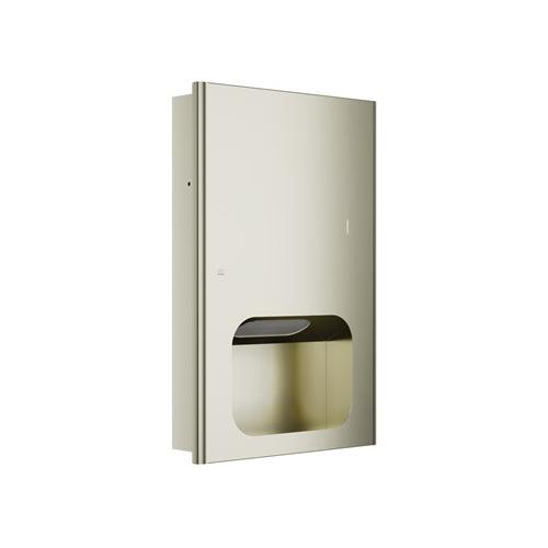 Bradley 2B1-000000-BN Elvari Surface-Mounted Recessed Towel Dispenser