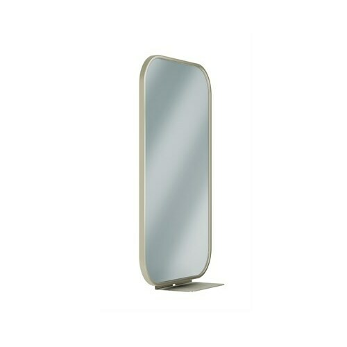 Bradley 7B1-2018300-BN Brushed Nickel Frame Mirror 18x30 with Shelf