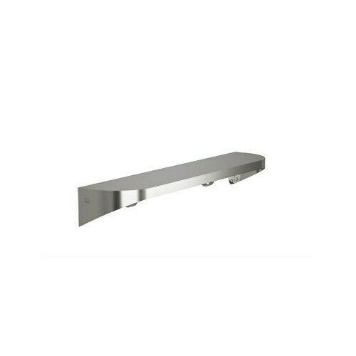 Bradley 7B2-0052496-BS Stainless Steel Shelf with Hooks, 5