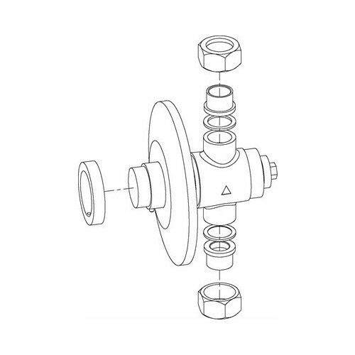 Bradley S59-066 Shower Mechanical Valve