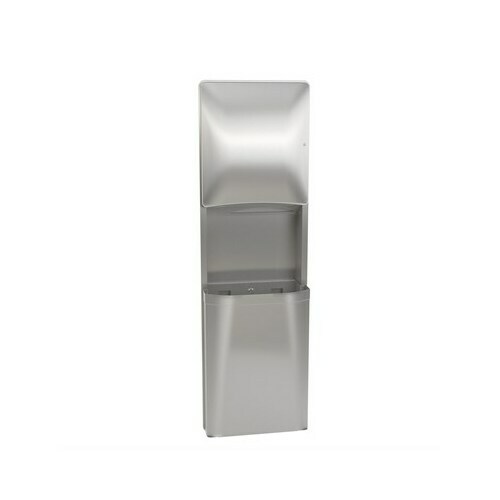 Bradley 2A05-000000 Towel/Waste, 12 Gal, Recessed