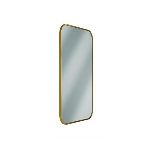 Bradley 7B1-0024360-BR Brushed Brass Frame Mirror, 24