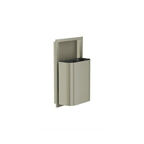 Bradley 3B1-103400-BN Elvari Waste Rec- Semi-Rec.-Small Cap. (D-Shape) Brushed Nickel