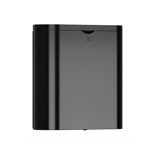 Bradley 4B2-110000-BB Elvari Napkin Disposal- Stainless, Surface Mtd Brushed Black