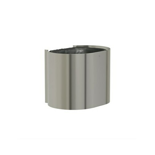 Bradley 3B1-113400-BS Brushed Stainless Small Cap Waste Rec-Surface (P-Shape)