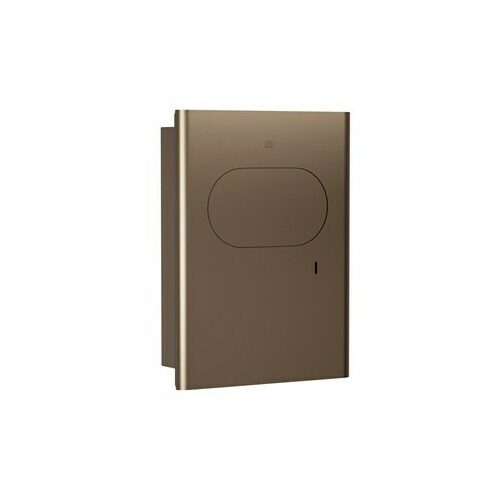 Bradley 4B2-000000-BZ Stainless Steel Recessed Napkin Disposal - Brushed Bronze