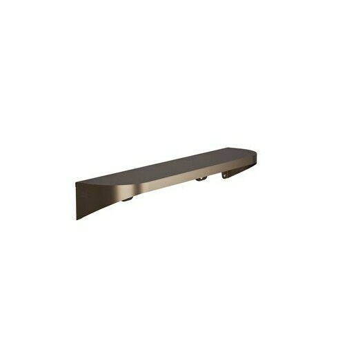 Bradley 7B2-0052496-BZ Stainless Satin Shelf with Hooks, 20 Gauge, 5