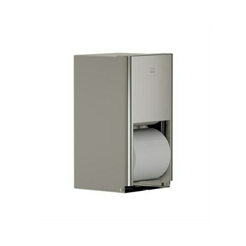 Bradley 5B2-110000-BS Elvari Toilet Tissue Disp- Surface Mtd, Medium Cap. Brushed Stainless