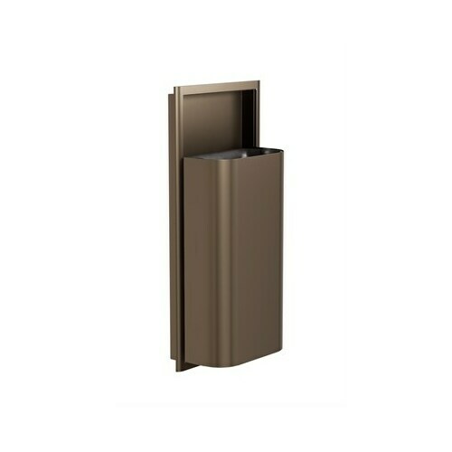 Bradley 3B1-100000-BZ Elvari Waste Rec- Semi-Rec, Medium Cap. (D-Shape) Brushed Bronze