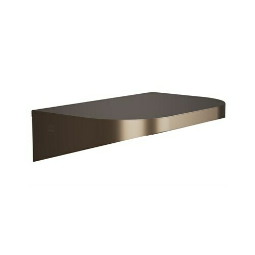 Bradley 7B2-0081200-BZ Elvari Shelf, Stainless Satin, 20 Gauge, 8 X 12 Brushed Bronze