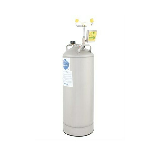 Bradley S19-788LHS 15 Gallon Pressurized Eye/Face Wash Unit