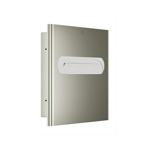 Bradley 5B1-003600-BN Recessed Large Capacity Seat Cover Dispenser, Brushed Nickel