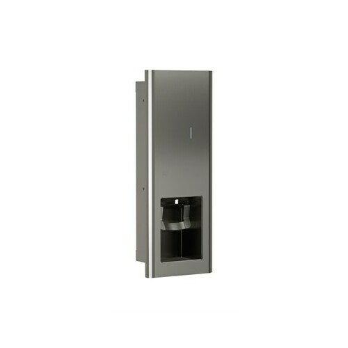 Bradley 6B1-000073-BS Recessed Foam Soap Dispenser - 40oz Brushed Stainless