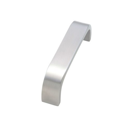Burns 20C Door Pull, Bright Brass