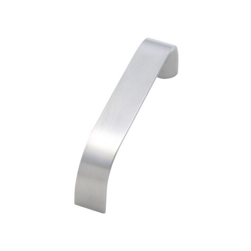 Burns 21C Door Pull, Bright Brass