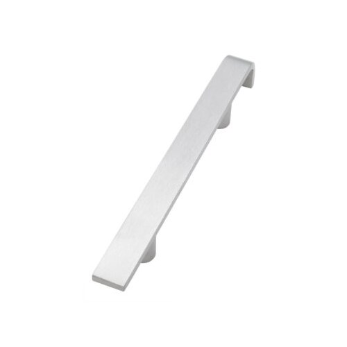 Burns 22 Door Pull, Bright Brass