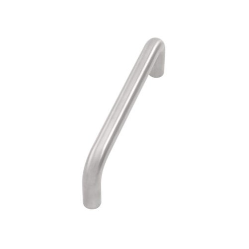 Burns 25A Round Door Pull, Bright Brass