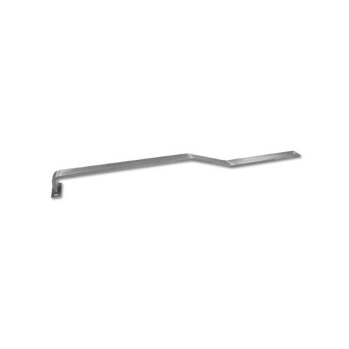 Burns 418S Push Bar, Satin Stainless Steel