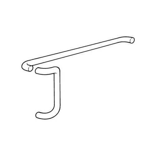Burns 422 x 39B Push Pull Bar Set, Satin Stainless Steel