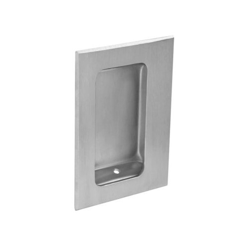 Burns 459C Flush Pull Concealed in Cup, Bright Brass