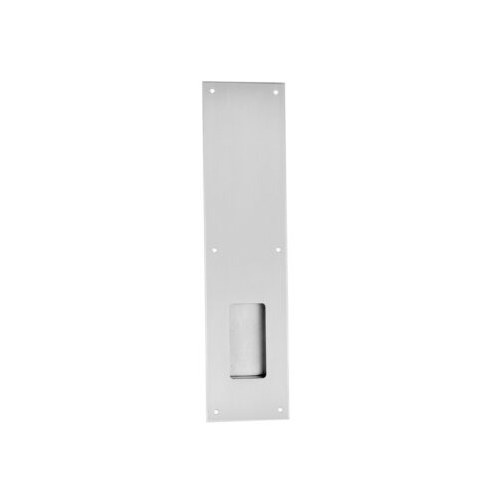 Burns 459SP Flush Pull 4 x 16, Bright Brass