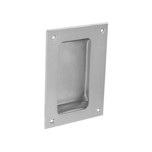 Burns 459 Flush Pull, Satin Anodized Aluminum