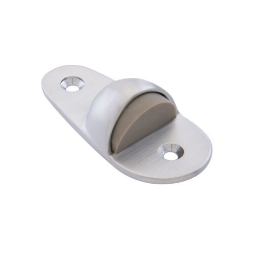 Burns 522 Low Slipper Dome Stop, Satin Chrome Plated