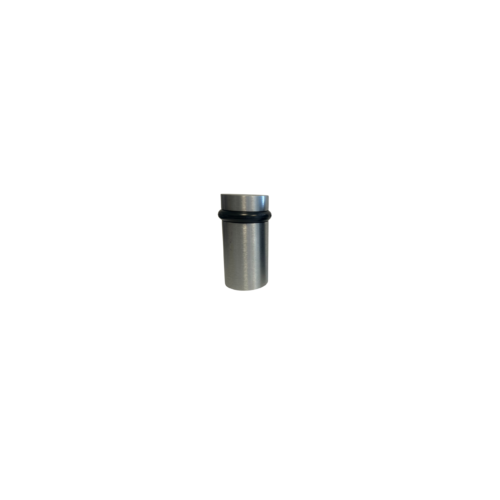 Burns 524T Tall Modern Floor Stop, Satin Chrome Plated