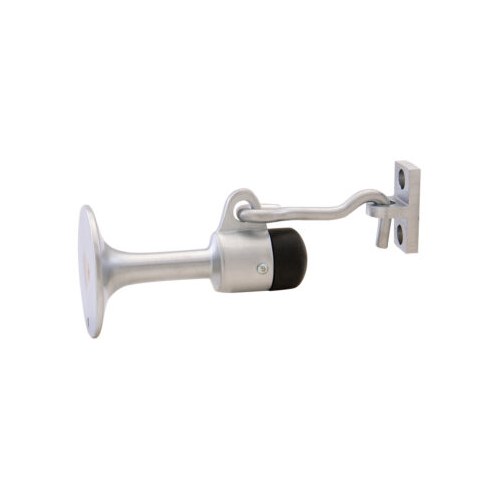 Burns 531 Heavy Duty Wall Stop with Hook, Satin Bronze