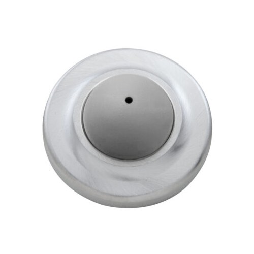 Burns 560 Cast Convex Wall Stop, Bright Brass
