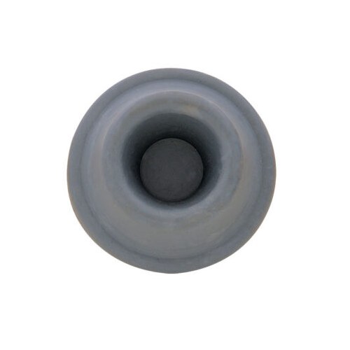 Burns 574 Adhesive Backed Wall Stop, Bright Brass