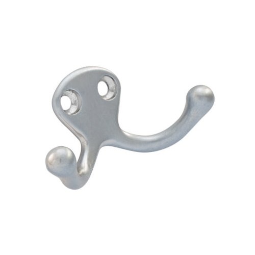 Burns 601 Wardrobe Hook, Bright Chrome Plated
