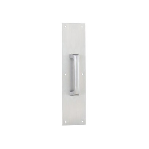 Burns 7312 .125 Pull Plate, Dark Bronze Powder Coat